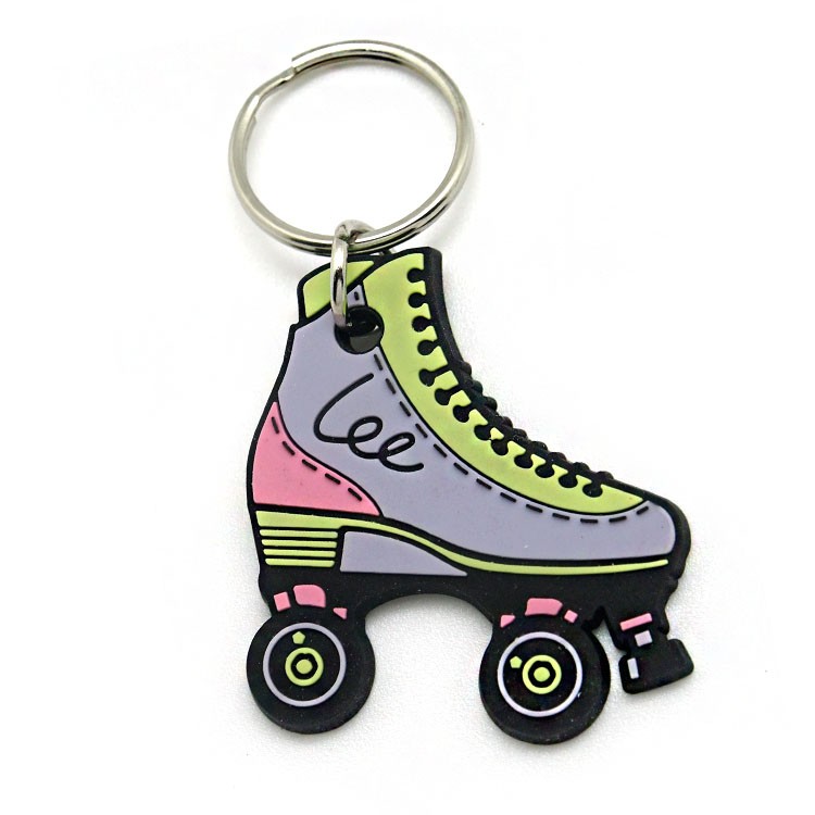 2022年新款卡通PVC膠章鑰匙扣多規格PU軟膠批發來樣訂制免費設計