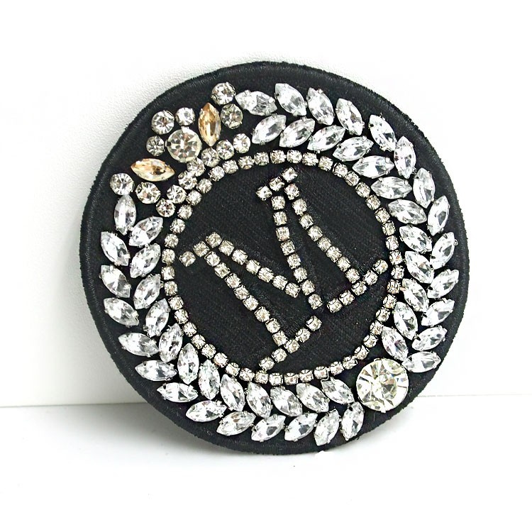 廠家批發立體手工釘珠繡印度絲布貼輔料服裝鞋包包金屬絲繡